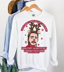 Post Malone Christmas Sweatshirt - HighCiti