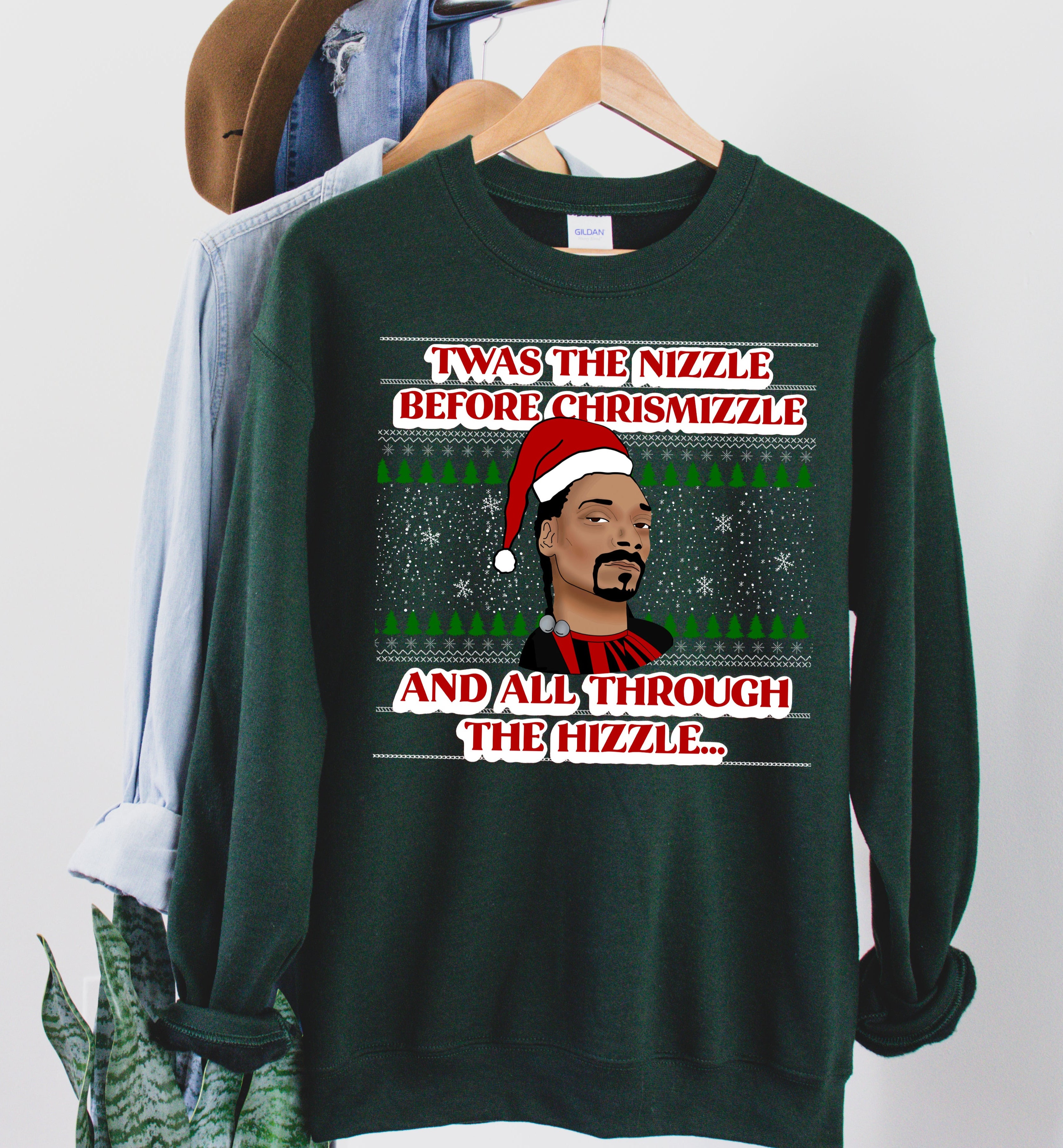 snoop dogg christmas sweater - HighCiti