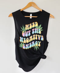 funny cannabis muscle tank - HighCiti