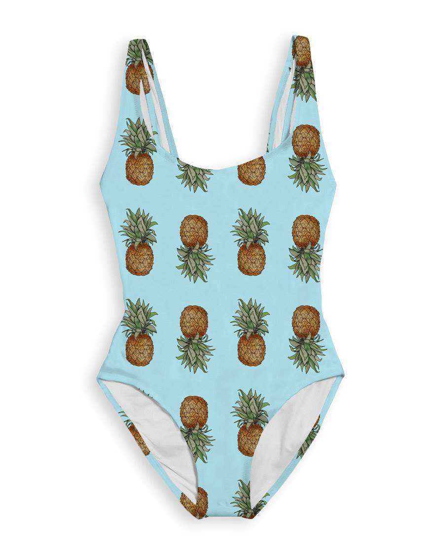 Retro Pineapple Swimsuit
