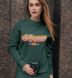 Forest sweatshirt with a pumpkin saying oh my gourd I love fall - HighCiti