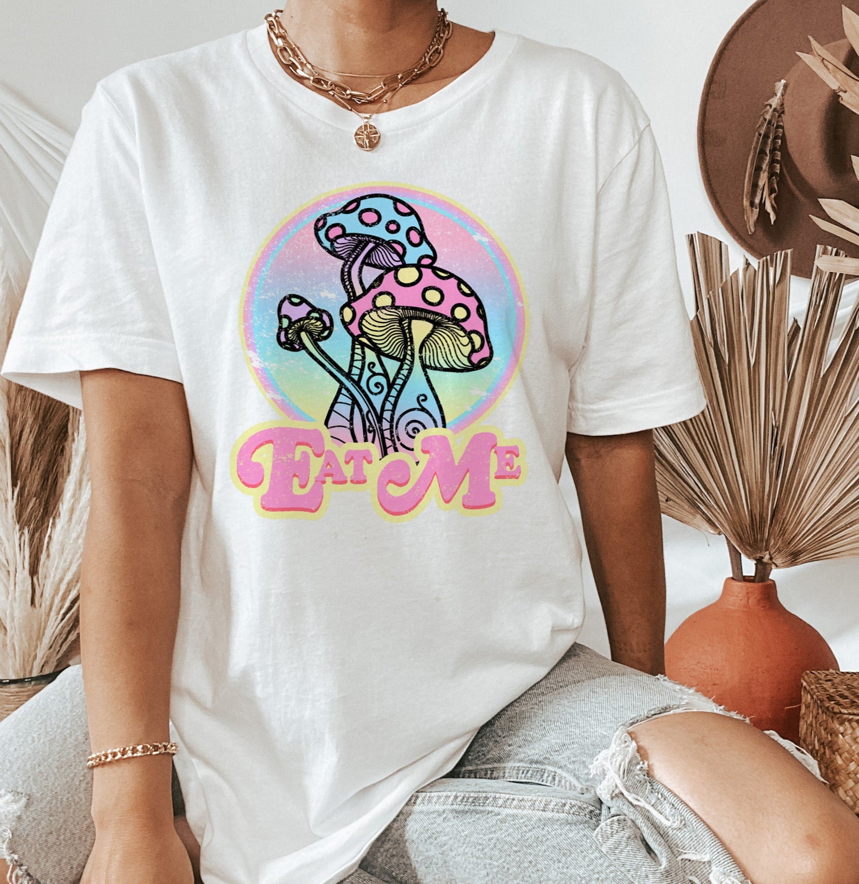 psychedelic mushroom tshirt - HighCiti