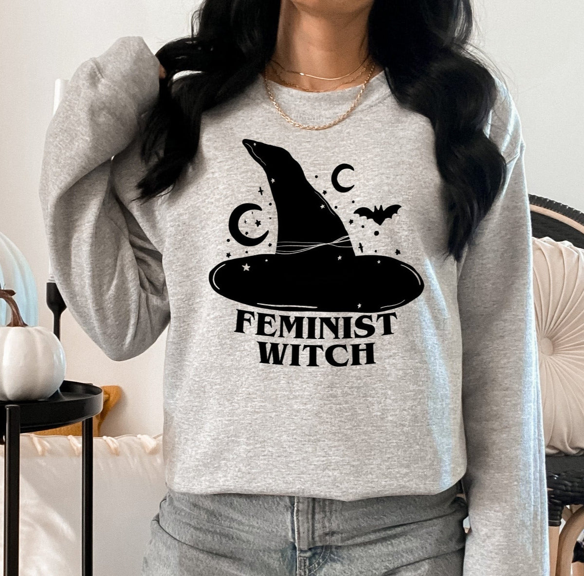 feminist witches halloween sweater - HighCiti