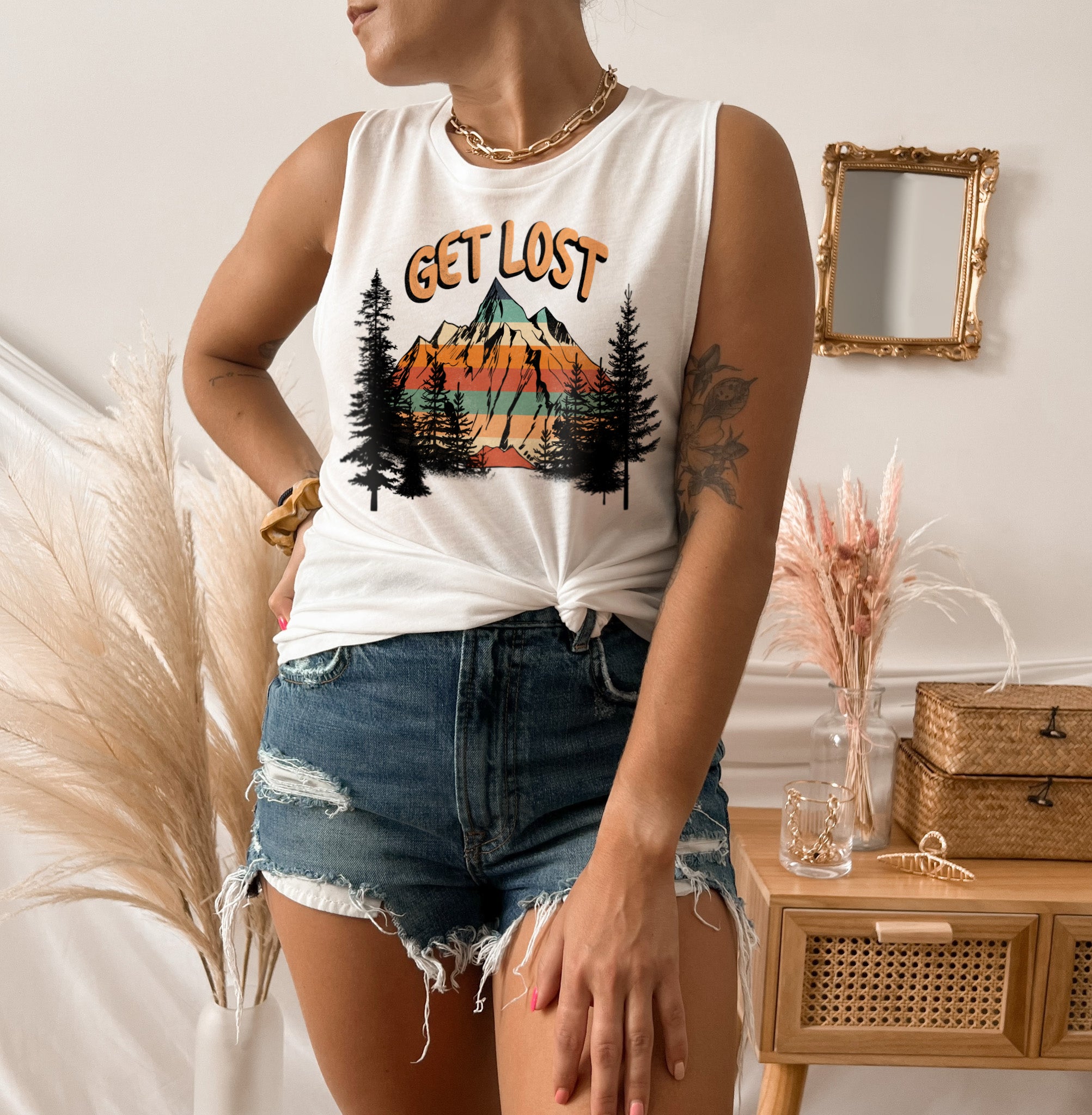 Get lost Muscle Tank