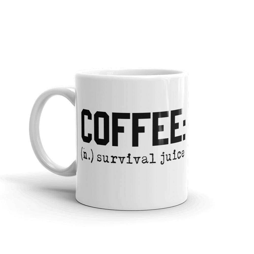 Coffee Survival Juice Mug - HighCiti