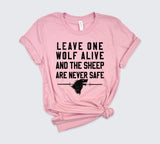Leave One Wolf Alive Shirt - HighCiti