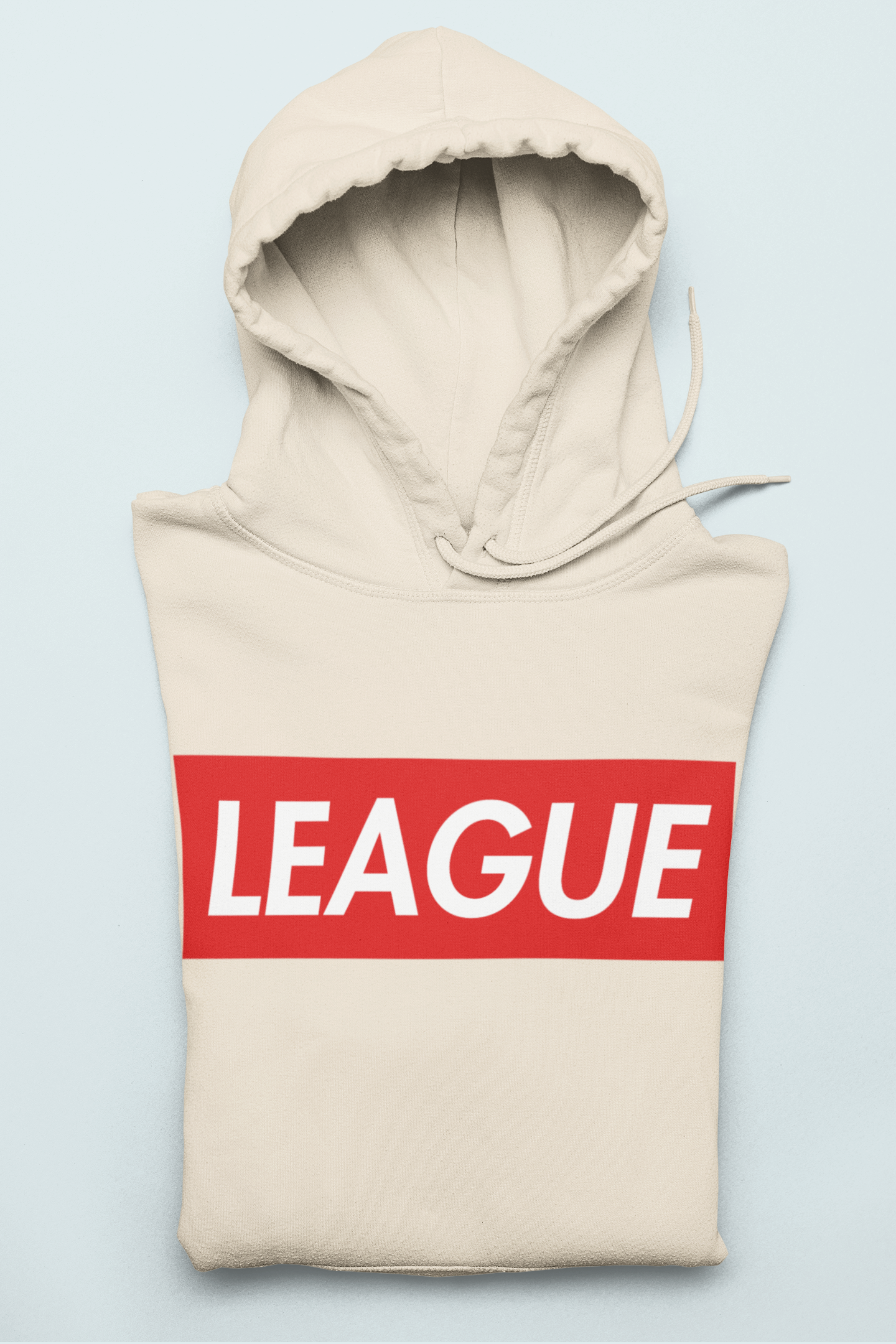 Sand hoodie saying league - HighCiti