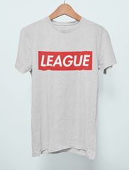 Grey shirt saying league - HighCiti