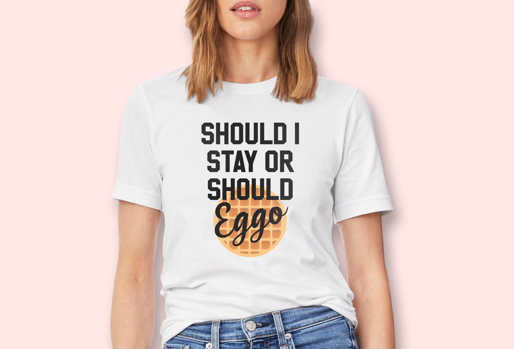Should I Stay Or Should Eggo Shirt - HighCiti