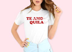 White shirt with te amo tequila - HighCiti