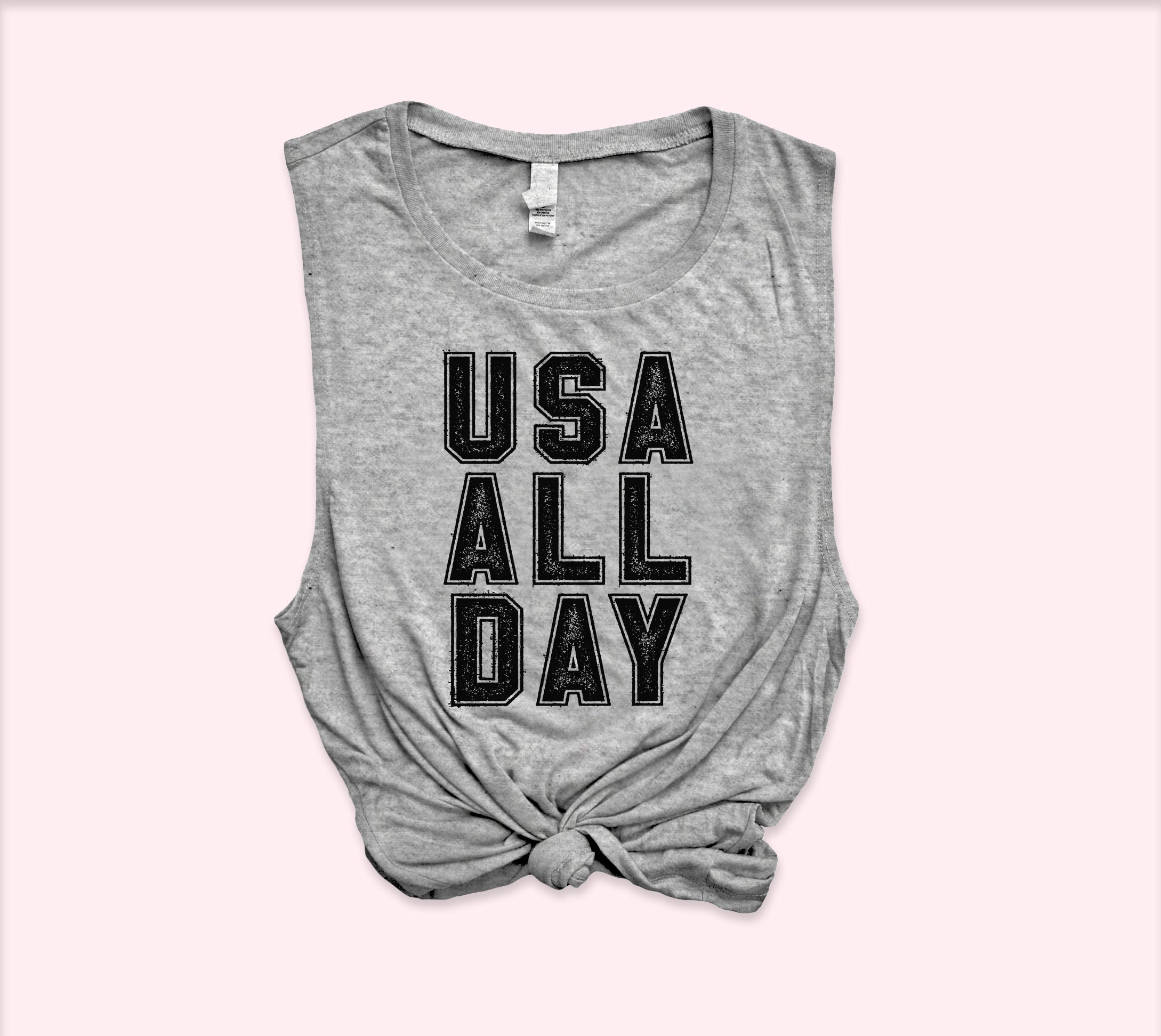 Usa All Day Muscle Tank