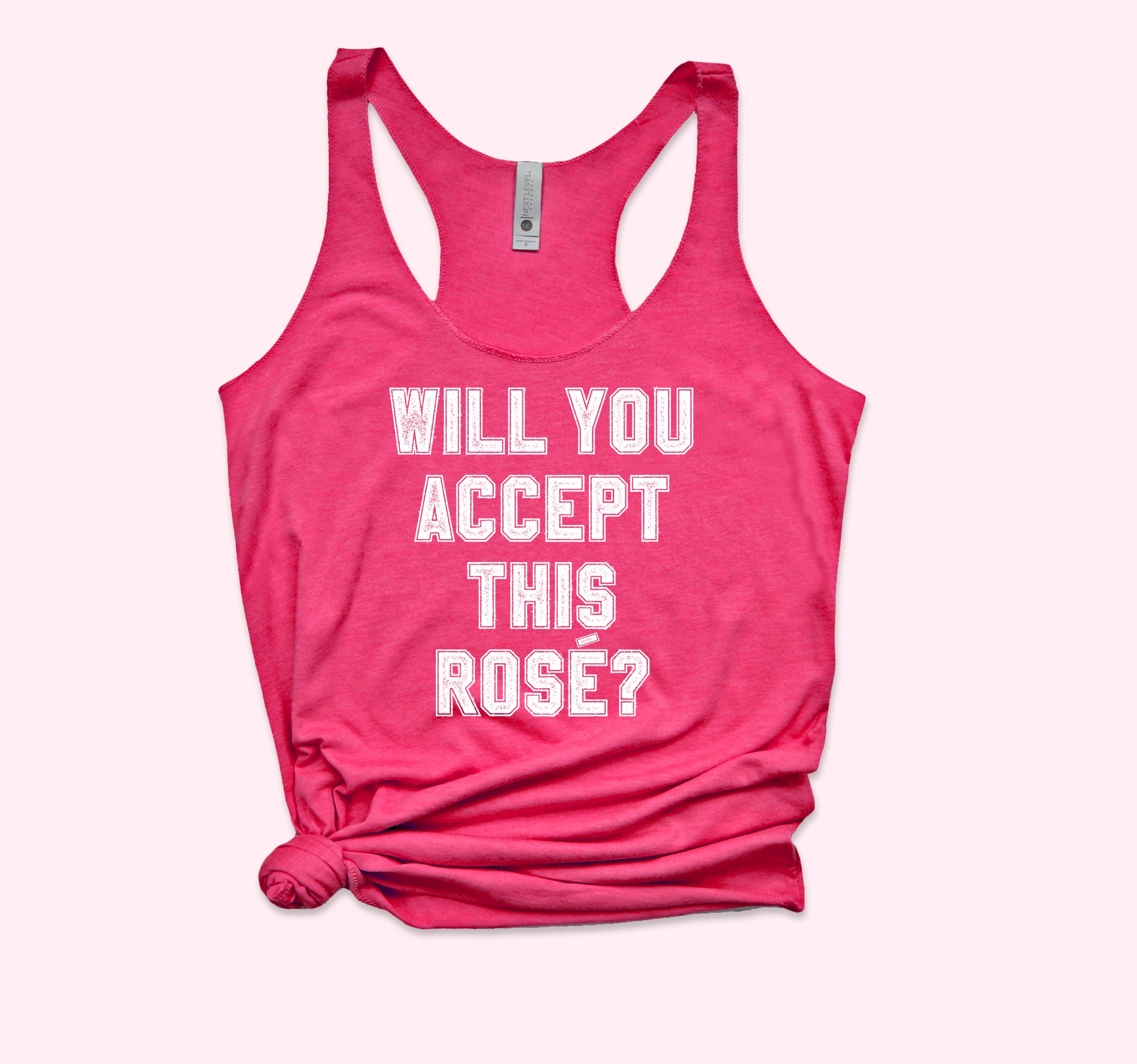 Will You Accept This Rose Tank