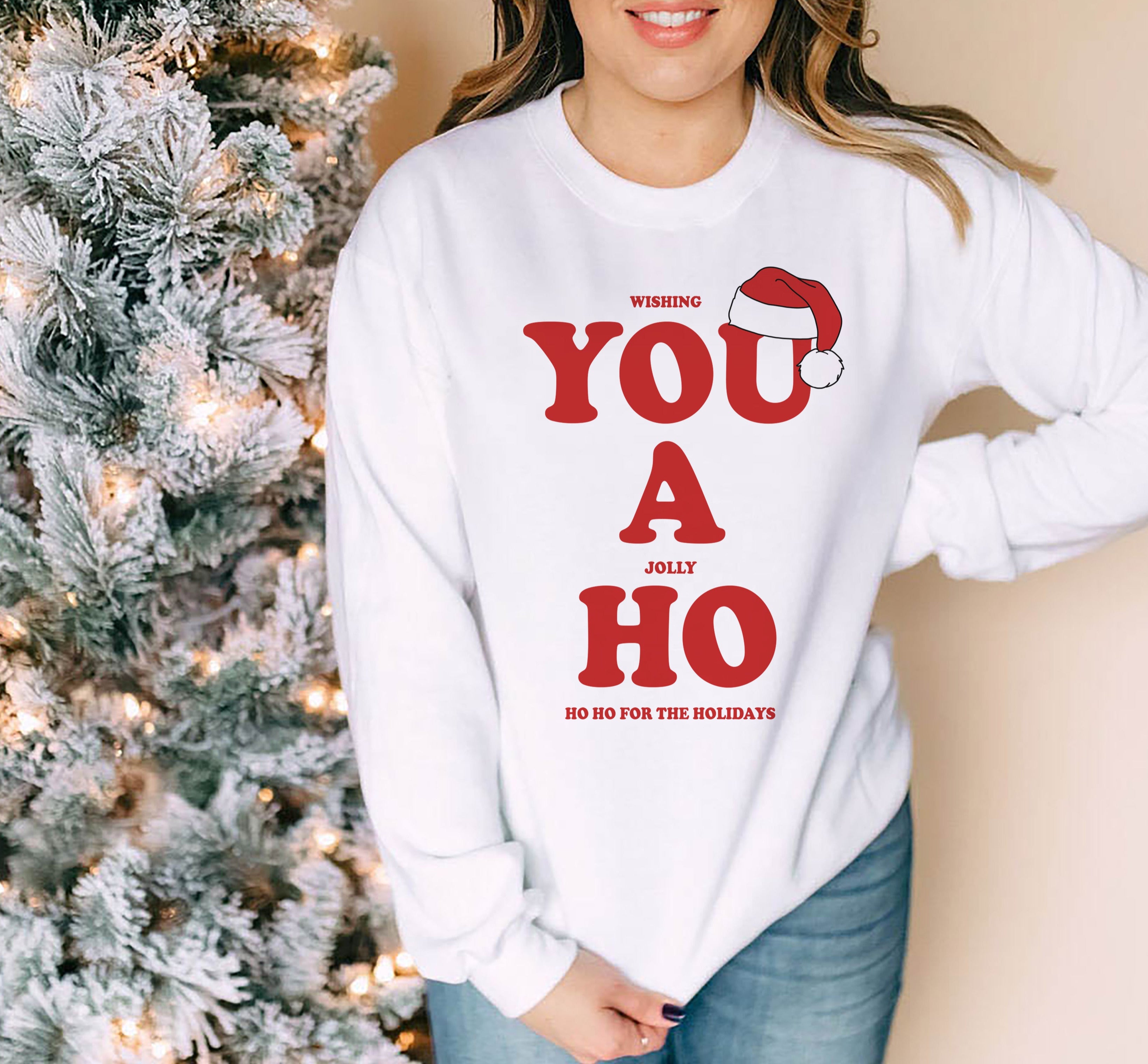naughty christmas sweatshirt - HighCiti